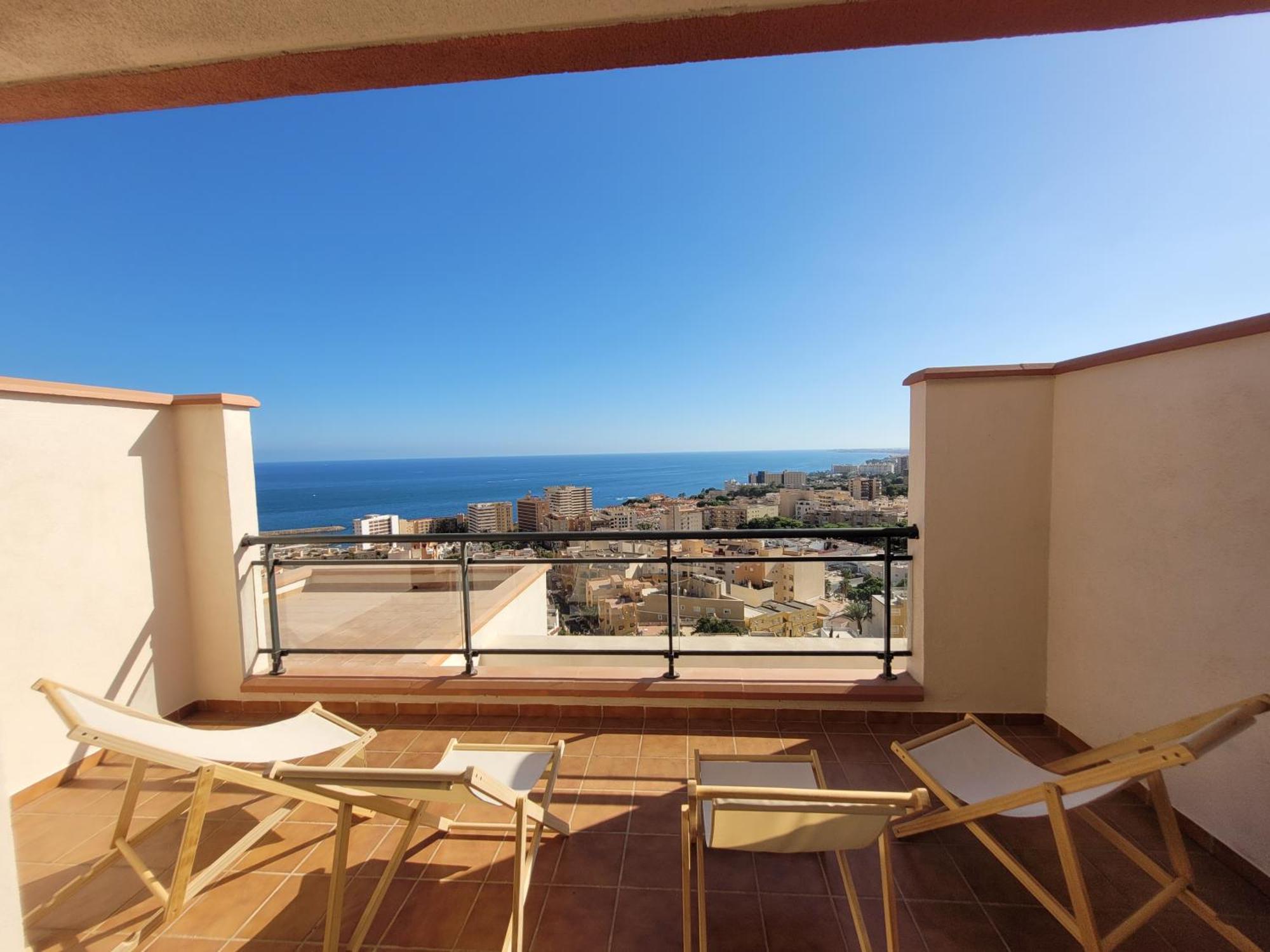 Fantastico Duplex Con Vistas Y Terraza Apartment Агуадулсе Екстериор снимка